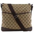 Gucci GG Canvas Brown Shoulder