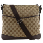 Gucci GG Canvas Brown Shoulder