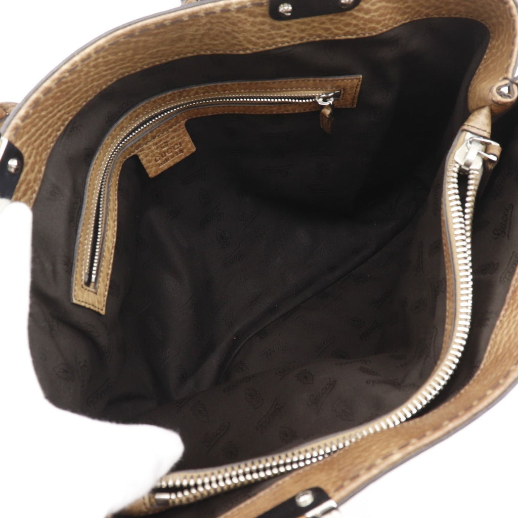 Gucci Bamboo Bar GG Shi Marais the Brown Tote — view 6