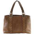 Gucci Bamboo Bar GG Shi Marais the Brown Tote