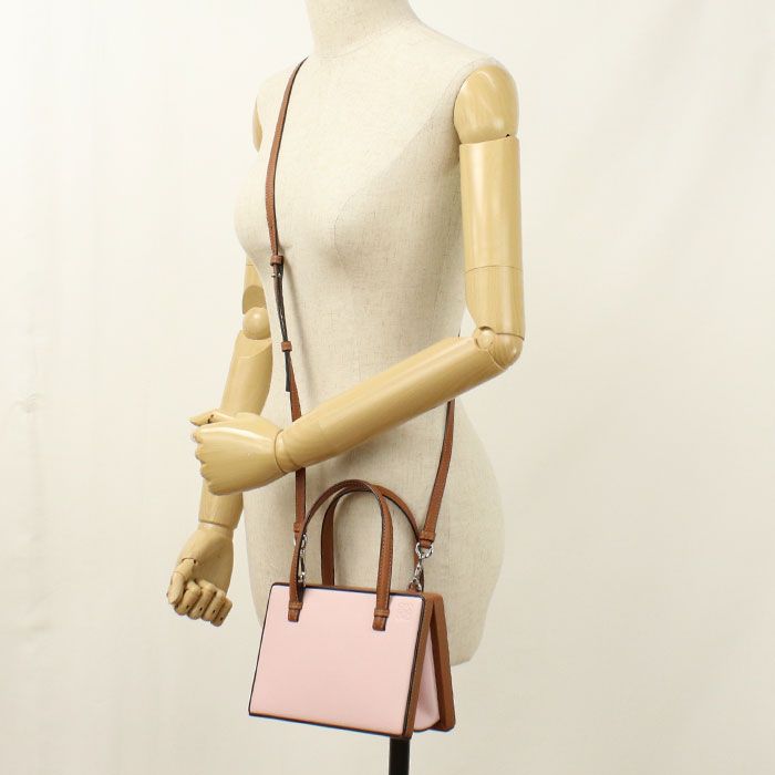 Loewe Postal Small Bag Anagram Handbag Calf — view 7