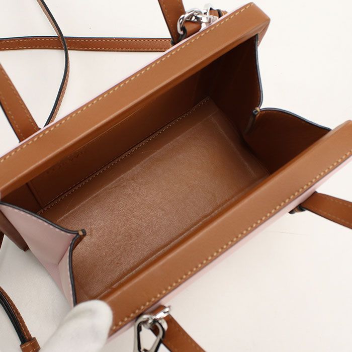 Loewe Postal Small Bag Anagram Handbag Calf — view 3