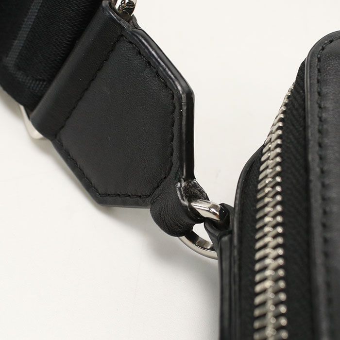 Loewe Vertical Crossbody Pocket Anagram Shoulder Bag Satin Calf — view 7