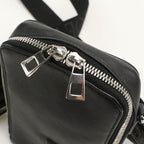 Loewe Vertical Crossbody Pocket Anagram Shoulder Bag Satin Calf — view 5