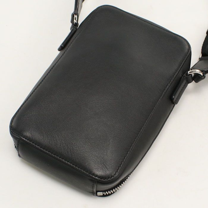 Loewe Vertical Crossbody Pocket Anagram Shoulder Bag Satin Calf — view 2