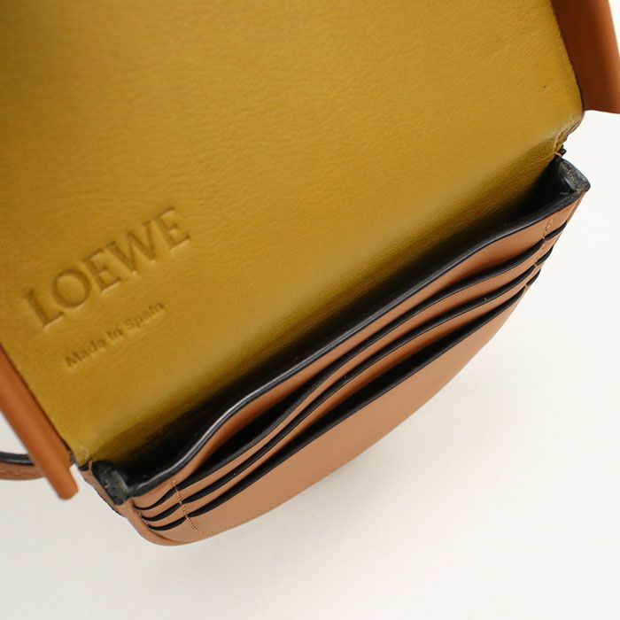 Loewe Coin Case Anagram Shoulder Bag Calf — view 4