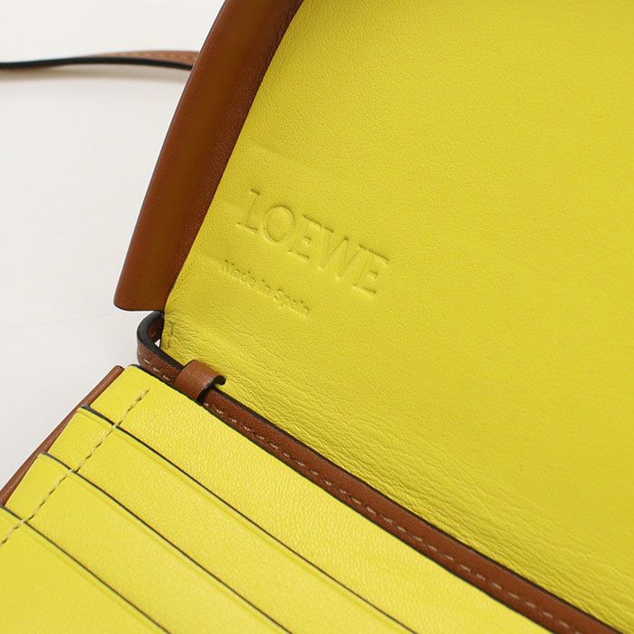 Loewe Coin Case Anagram Shoulder Bag Calf — view 6