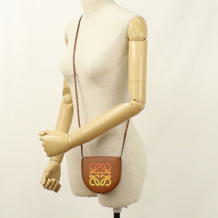 Loewe Coin Case Anagram Shoulder Bag Calf — view 7