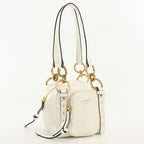 Prada Dangle Mini Handbag Leather