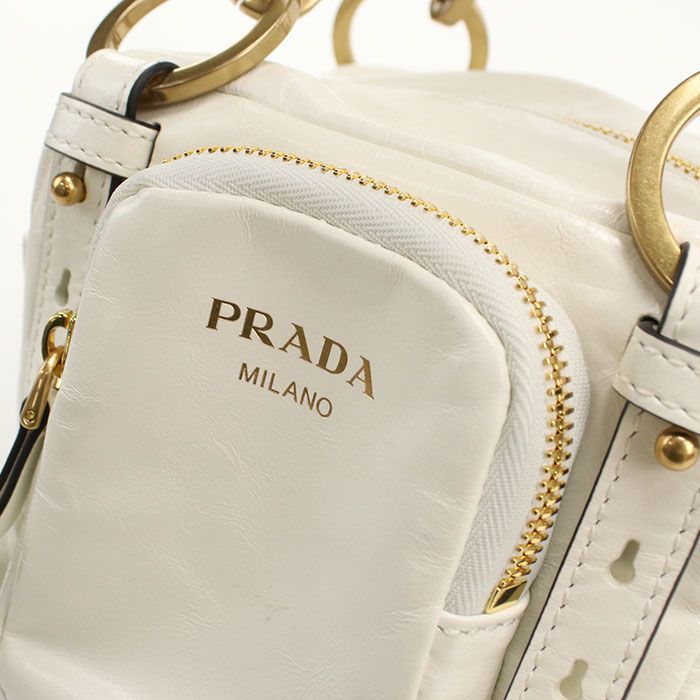 Prada Dangle Mini Handbag Leather — view 4