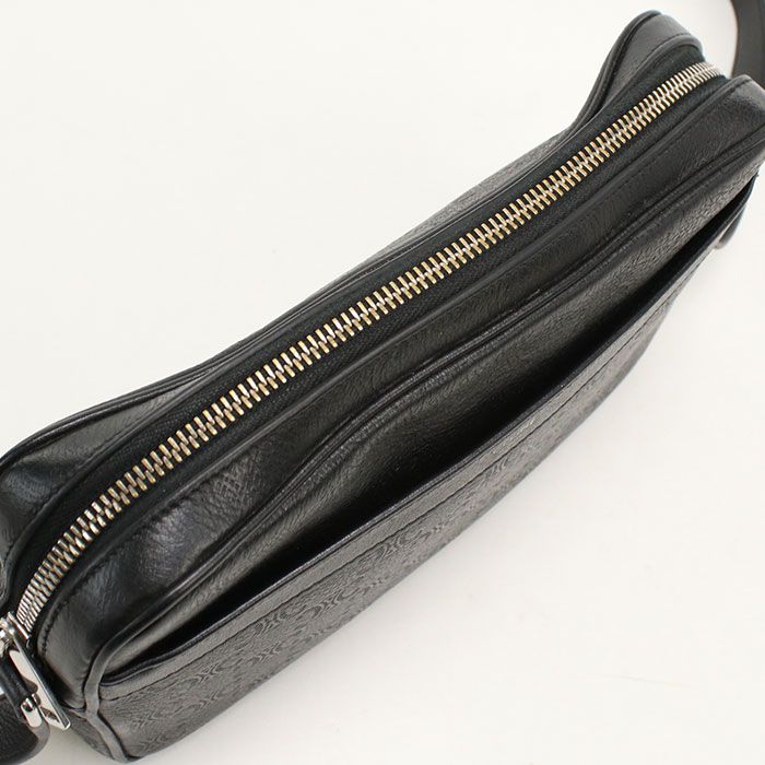 Celine Messenger Bag Embossed Triomphe Crossbody Calf — view 5