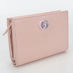 Gucci Bicolor Small Wallet Double Bifold Leather