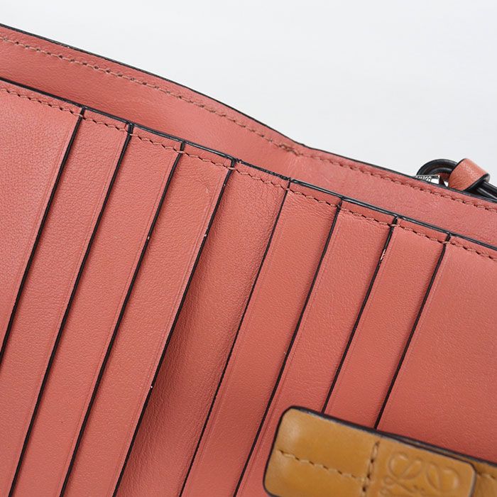 Loewe Compact Zip Wallet Anagram Bifold Soft Grain Calf — view 5