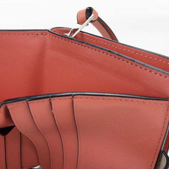 Loewe Compact Zip Wallet Anagram Bifold Soft Grain Calf — view 7