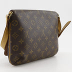 Louis Vuitton Musette Tango Short Shoulder Monogram Canvas Brown — view 3