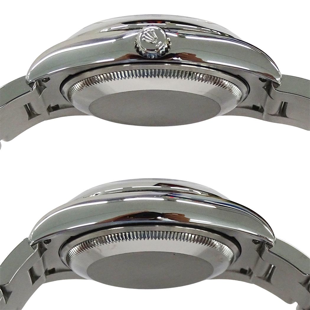 Rolex Air King Number Watch Automatic Winding at Stainless Steel Silver Blue — view 3