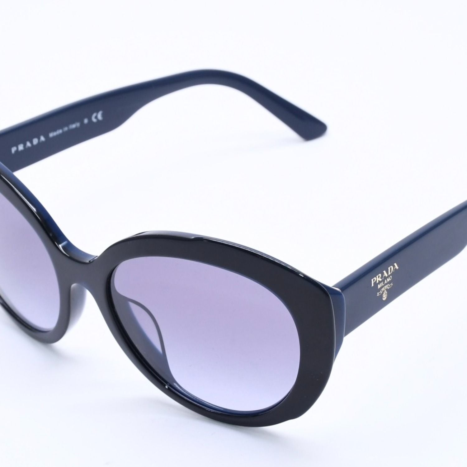 Prada Sunglasses Eyewear Black Navy Acetate — view 3