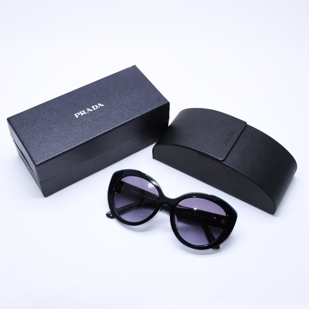 Prada Sunglasses Eyewear Black Navy Acetate