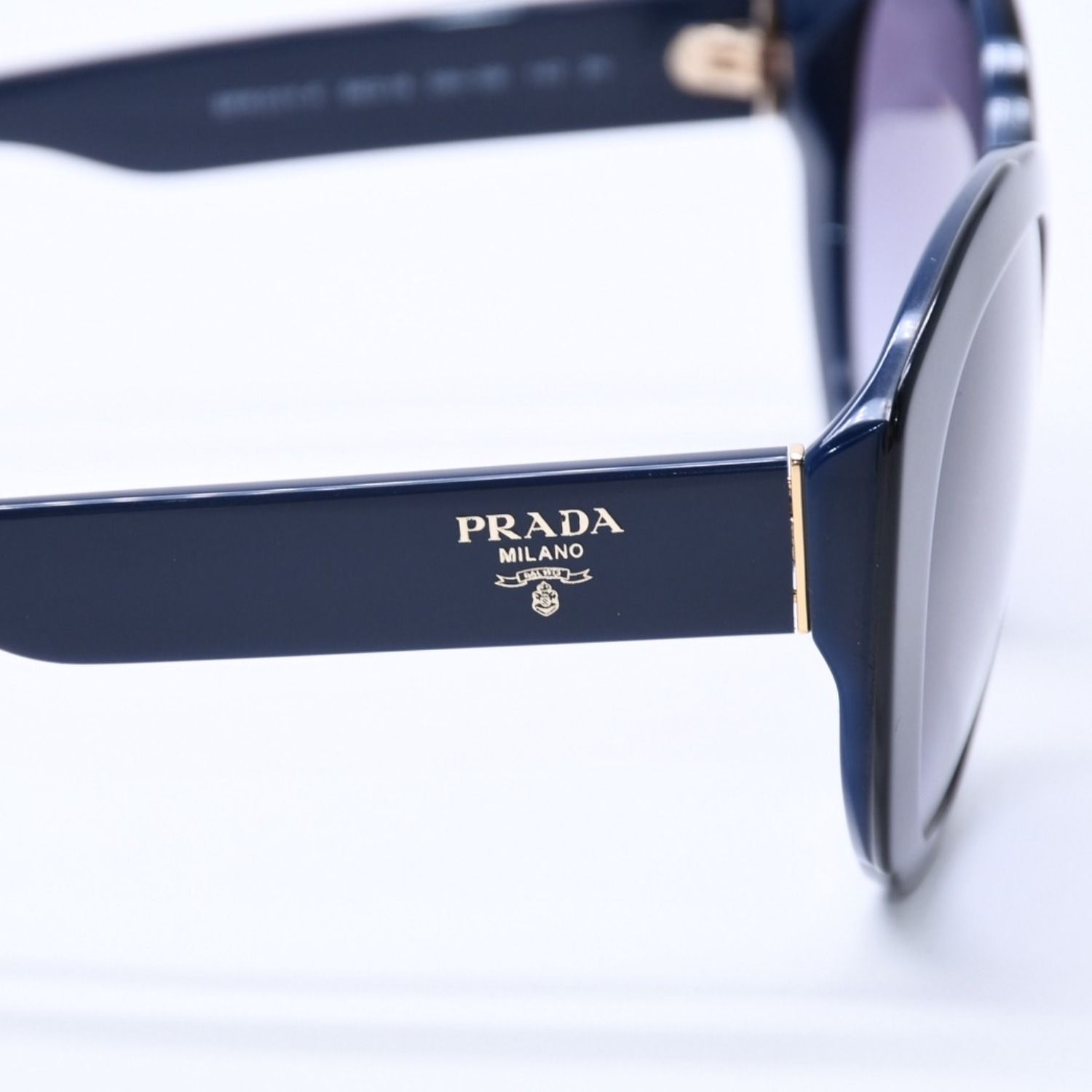 Prada Sunglasses Eyewear Black Navy Acetate — view 8