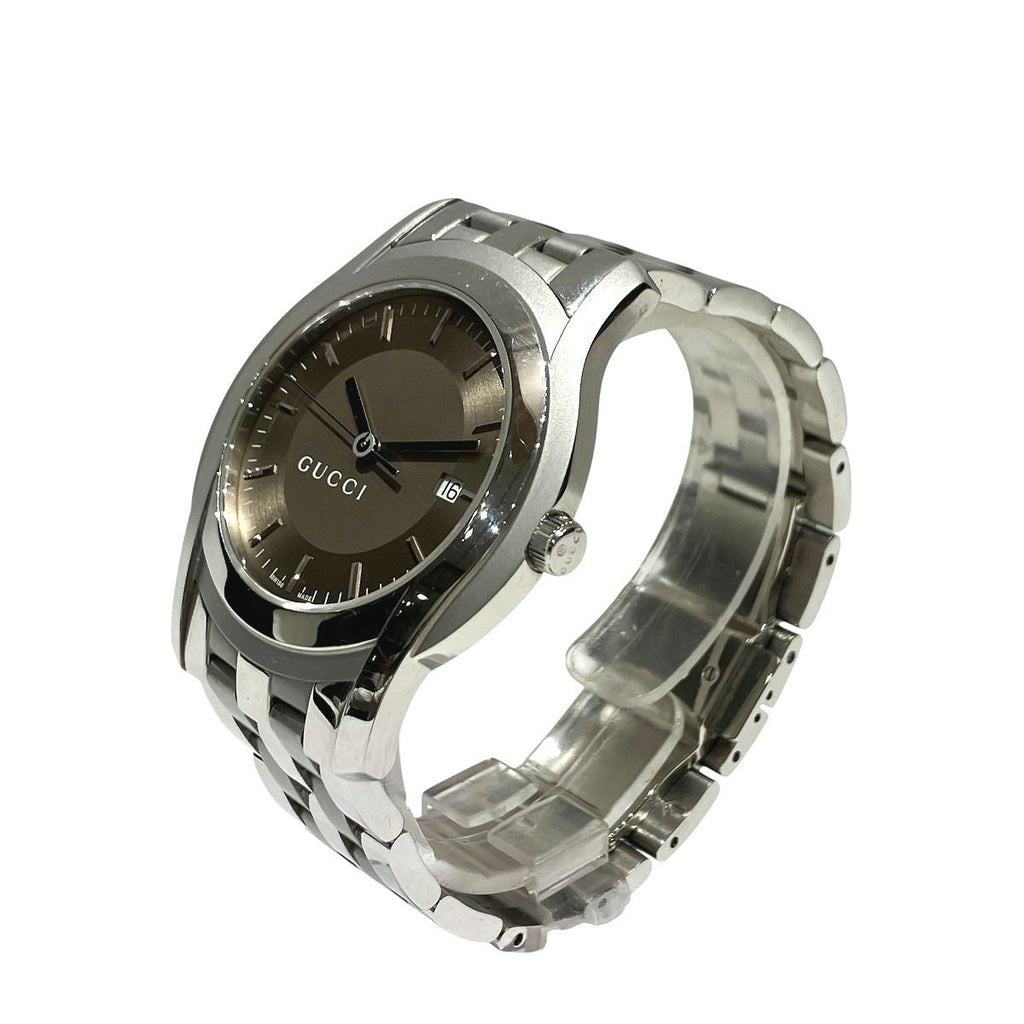 Gucci Watch SS Quartz Champagne Gold Dial — view 2