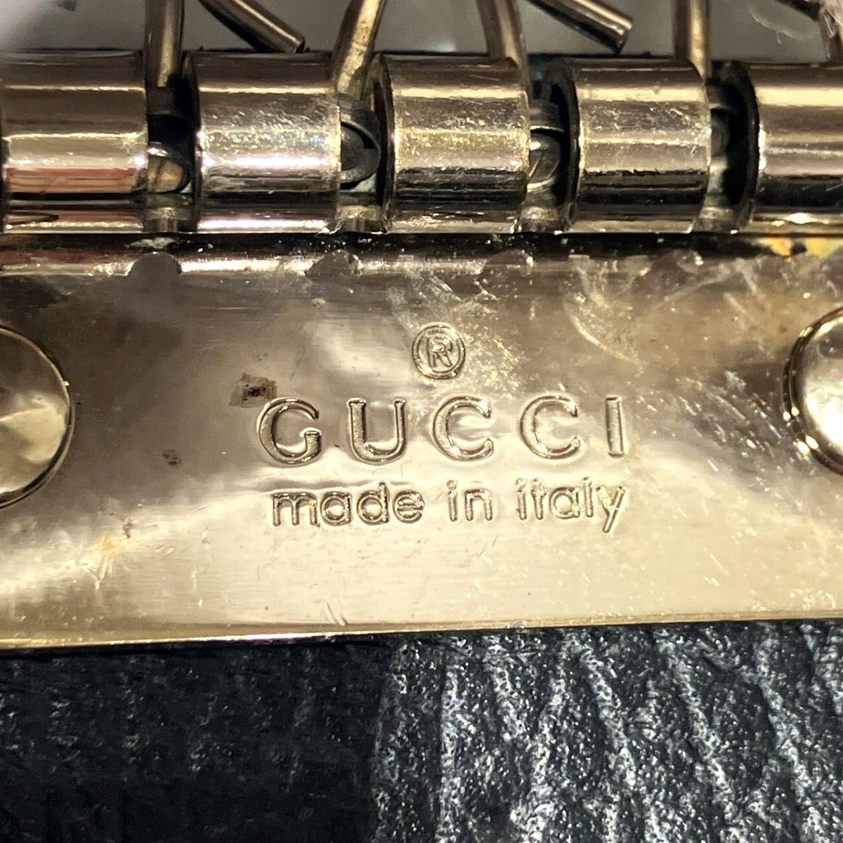 Gucci Key Case Leather Key Holder — view 5