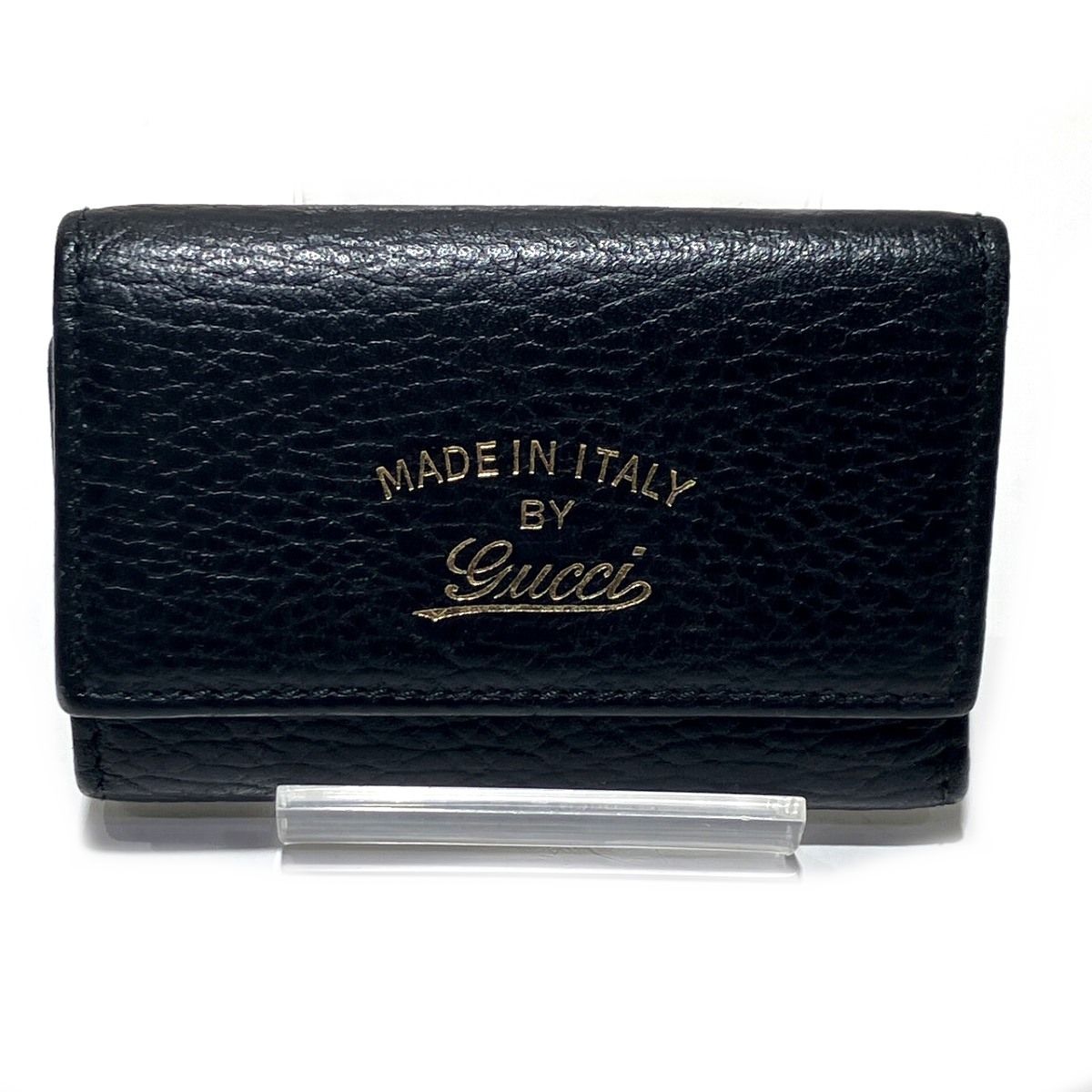 Gucci Key Case Leather Key Holder