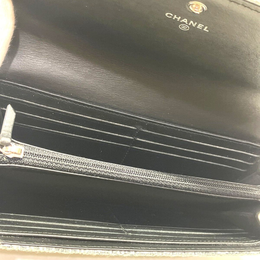 Chanel Deauville Wallet Canvas — view 3