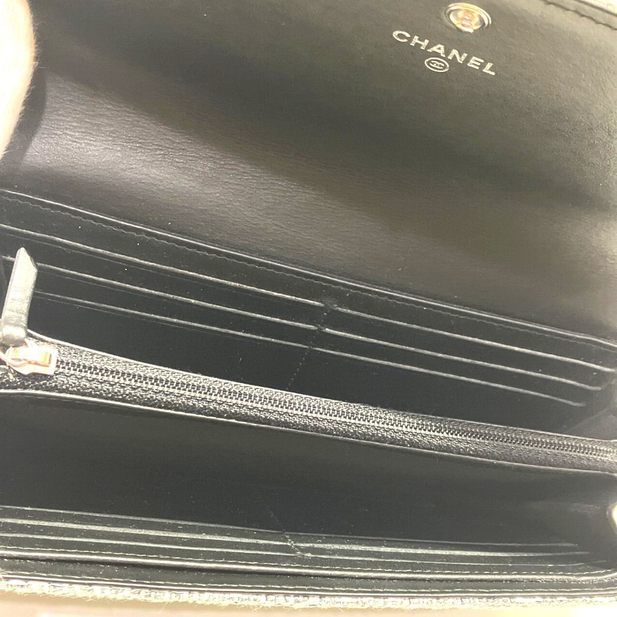 Chanel Deauville Wallet Canvas — view 3