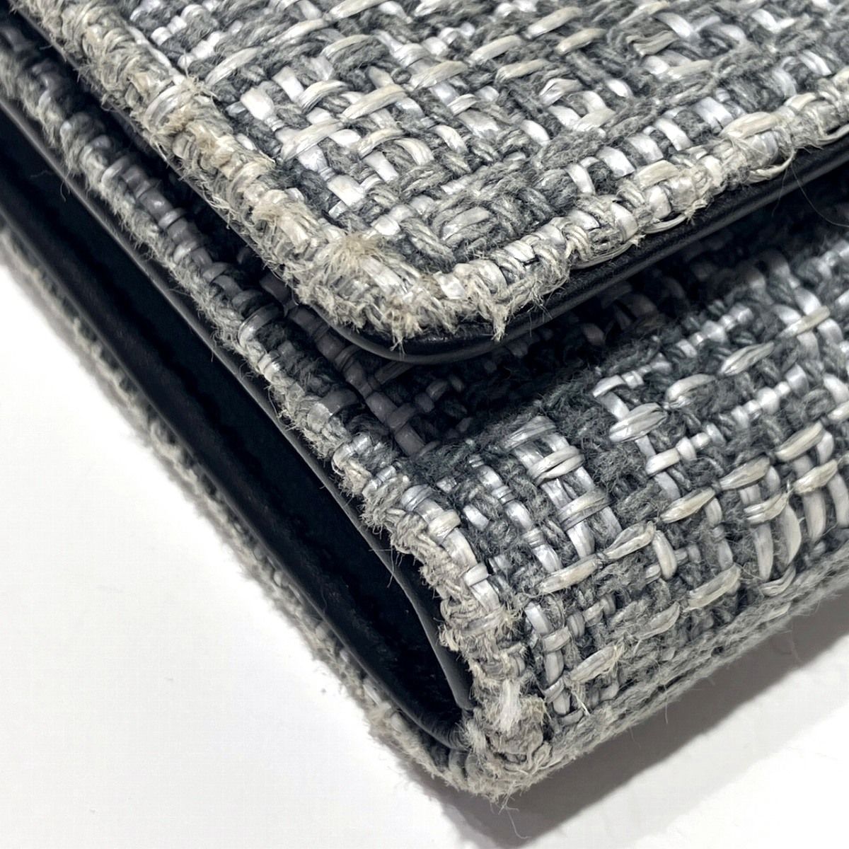 Chanel Deauville Wallet Canvas — view 7