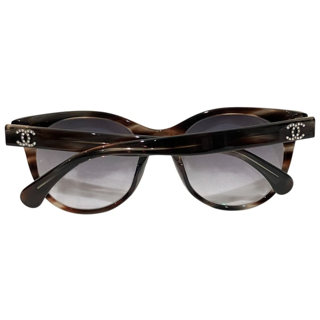 Chanel CC Logo Sunglasses Acetate Eyewear — view 3