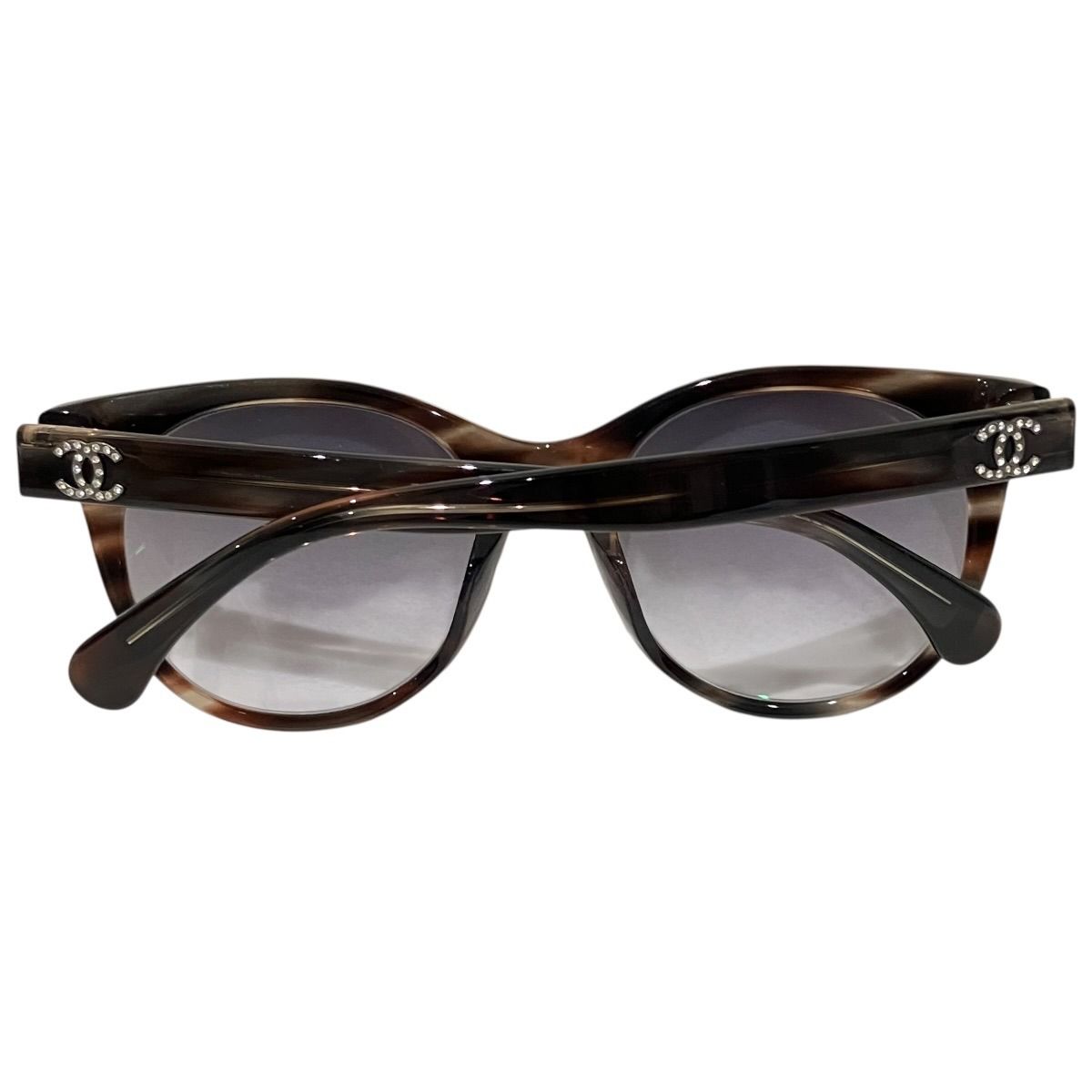 Chanel CC Logo Sunglasses Acetate Eyewear — view 3