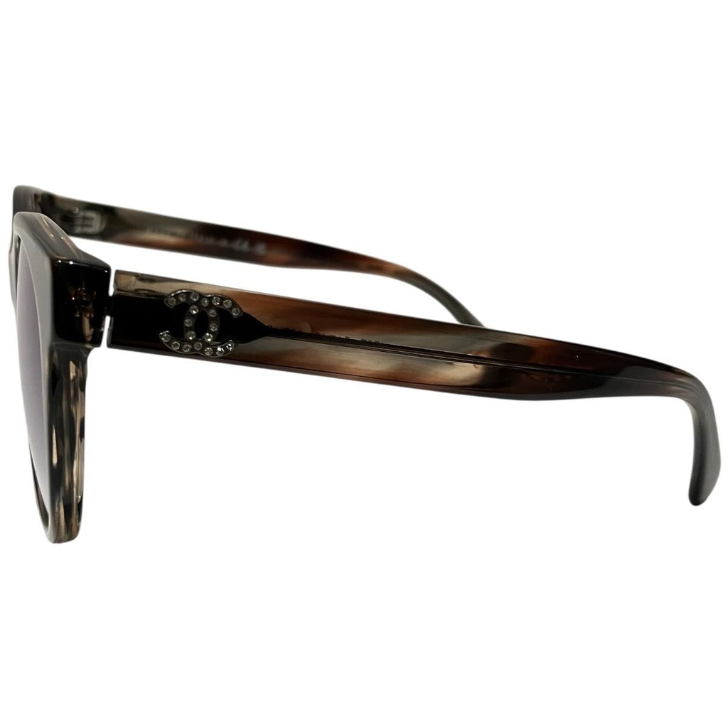 Chanel CC Logo Sunglasses Acetate Eyewear — view 9
