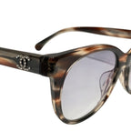 Chanel CC Logo Sunglasses Acetate Eyewear — view 8