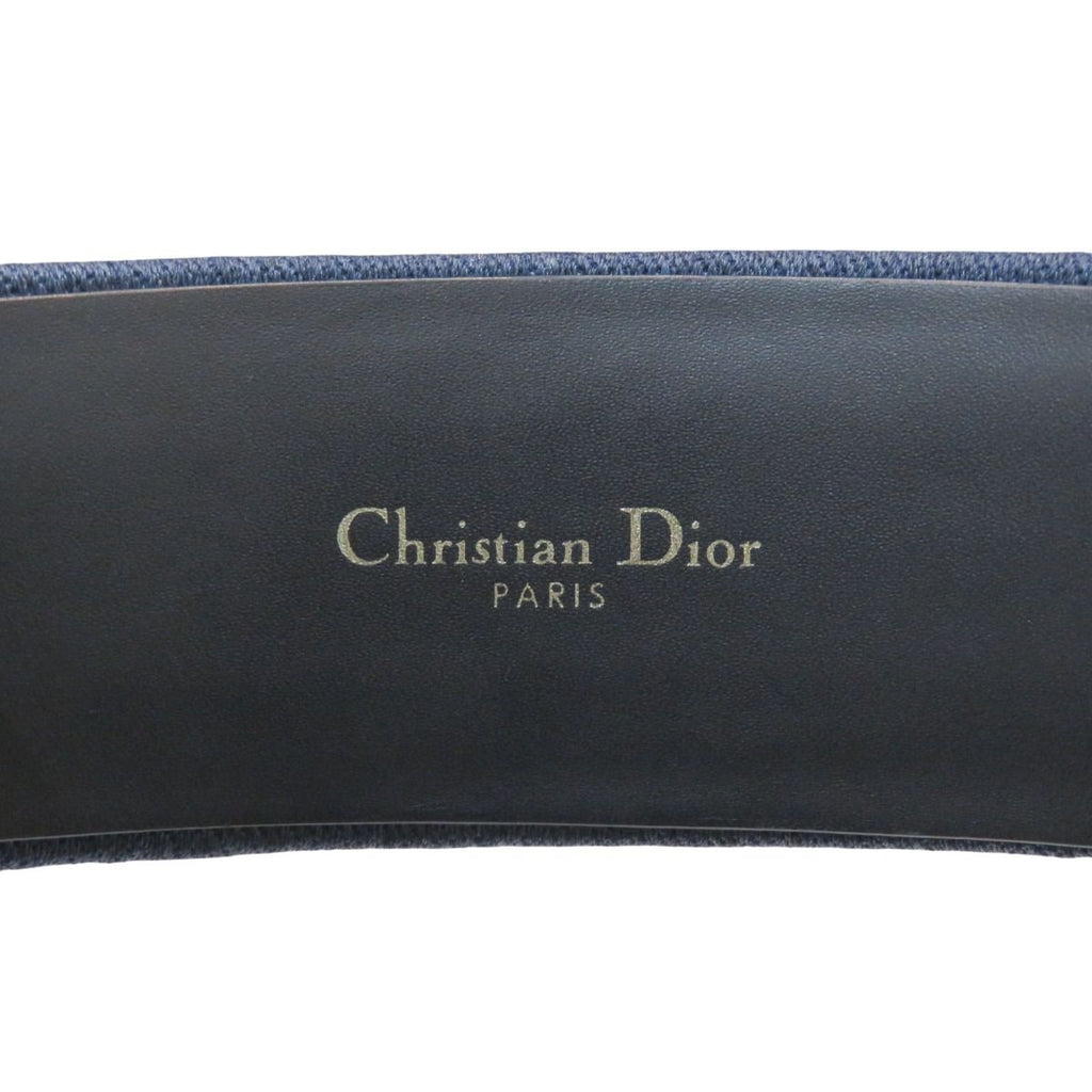 Dior Oblique Headband Canvas Leather — view 4