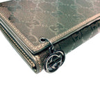 Gucci Chain Wallet Guccissima Bifold Leather GG Supreme Shoulder — view 9