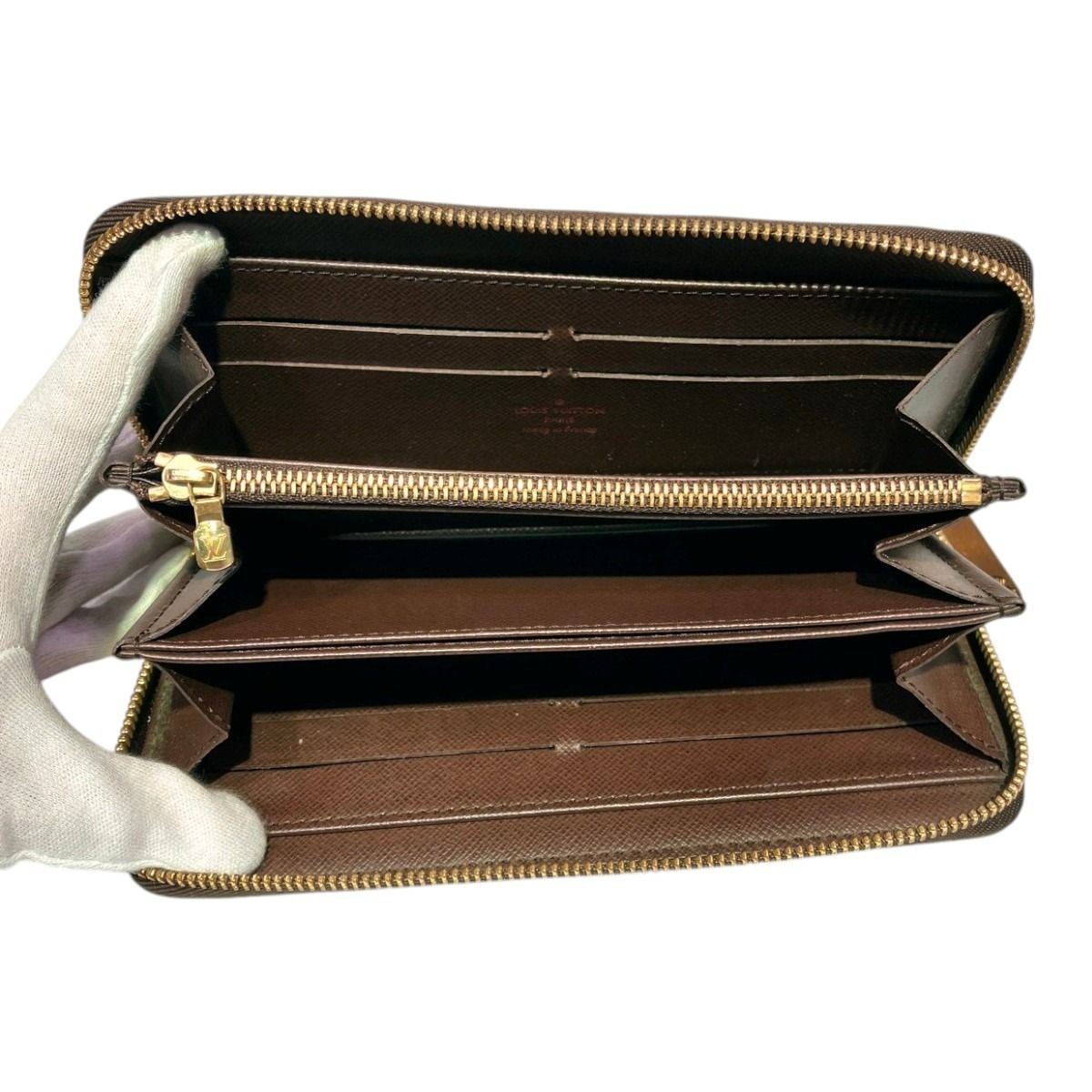 Louis Vuitton Zippy Wallet Damier Canvas — view 3