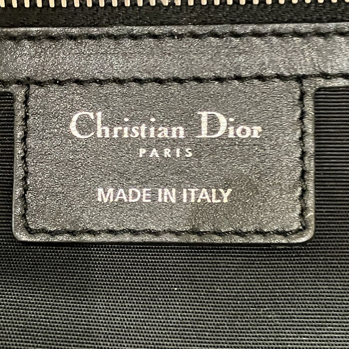 Dior Cannage Small Tote Panarea Canvas Leather — view 4