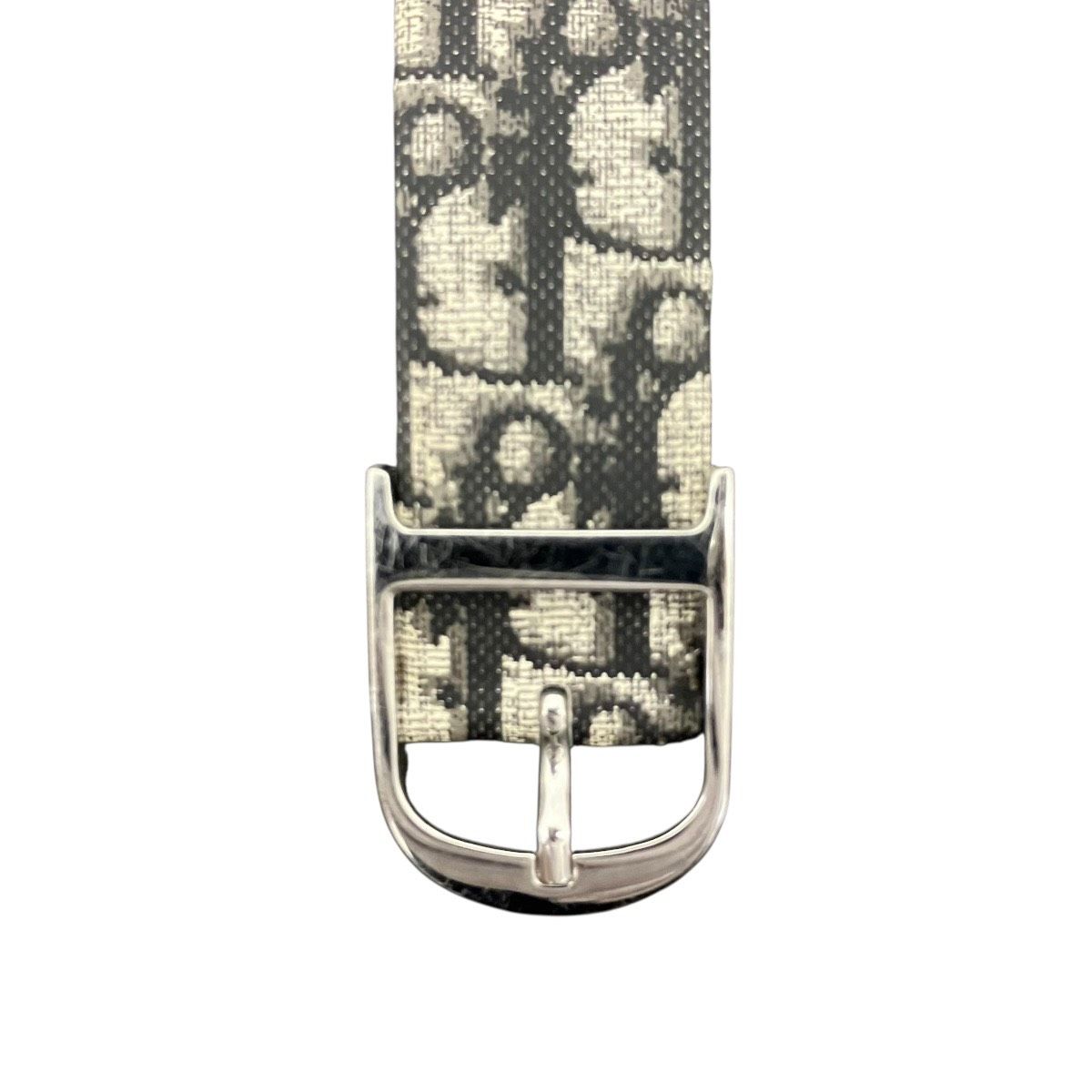 Dior Maris Square Watch SS Leather Quartz Shell Dial — view 6