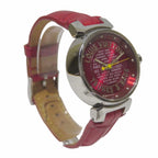 Louis Vuitton Tambour Trunks&bags Watch SS Leather Quartz Red Dial — view 3