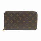 Louis Vuitton Zippy Organizer Zip Around Monogram Wallet Canvas