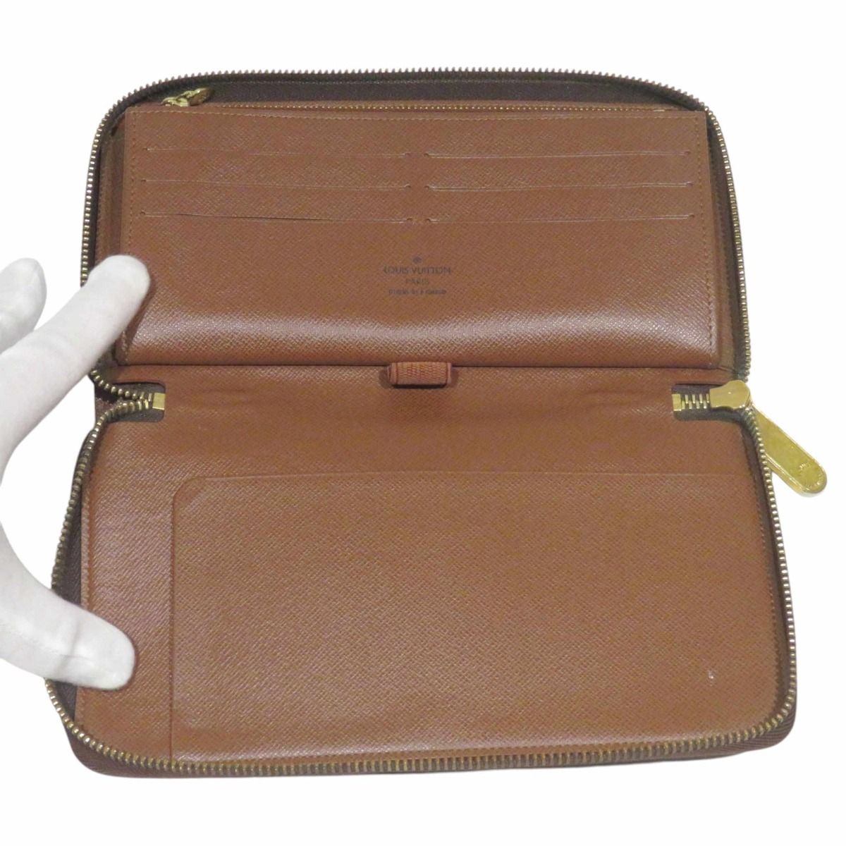 Louis Vuitton Zippy Organizer Zip Around Monogram Wallet Canvas — view 3
