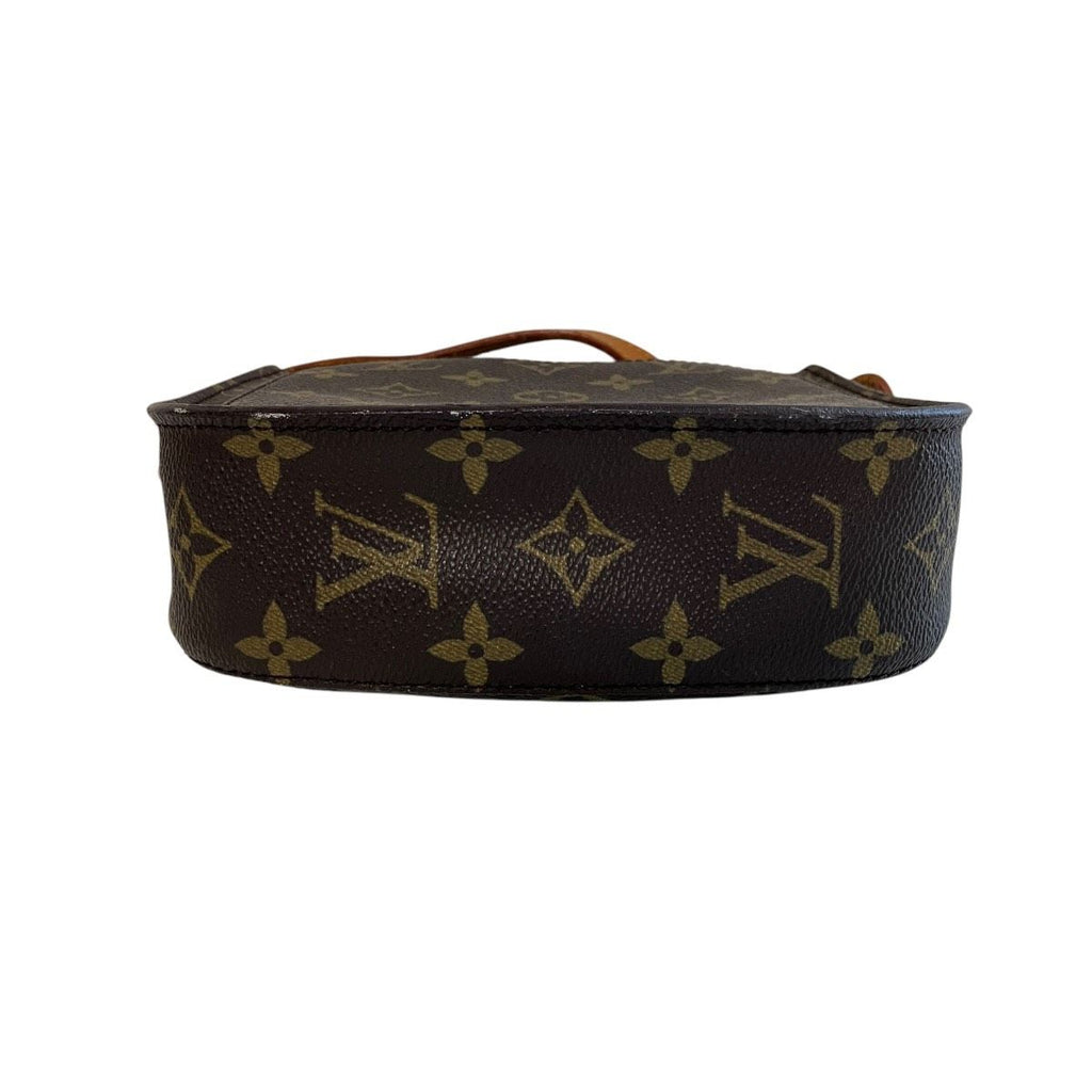 Louis Vuitton Mini Saint Cloud Monogram Shoulder Bag Canvas — view 3