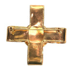 Chanel CC Logo Cross Ribbon Brooch — view 3