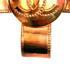 Chanel CC Logo Cross Ribbon Brooch — view 6