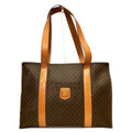 Celine Macadam Tote Leather