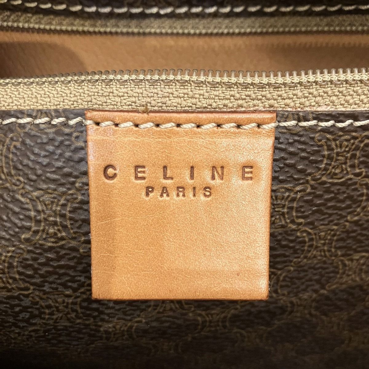 Celine Macadam Tote Leather — view 4