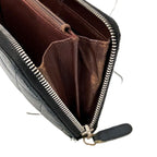Chanel Coco Quilted Zip Around Wallet Lambskin — view 8