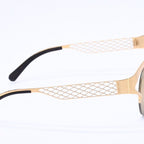 Louis Vuitton Sunglasses Leather Gold Eyewear — view 5