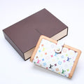 Louis Vuitton Portefeuille Vienois Bifold Wallet Monogram Multicolor White