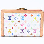 Louis Vuitton Portefeuille Vienois Bifold Wallet Monogram Multicolor White — view 3